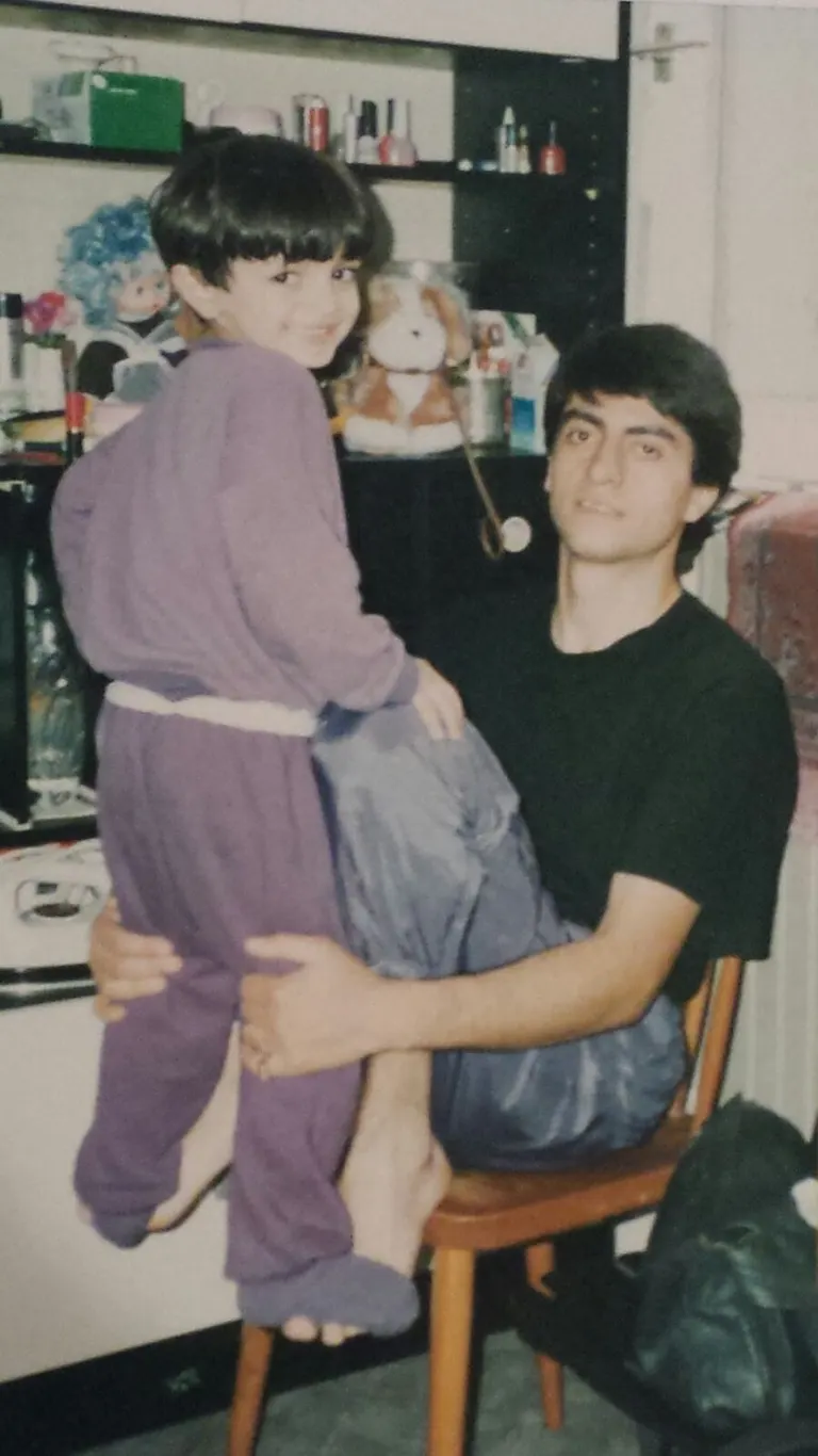 Miko and Papa