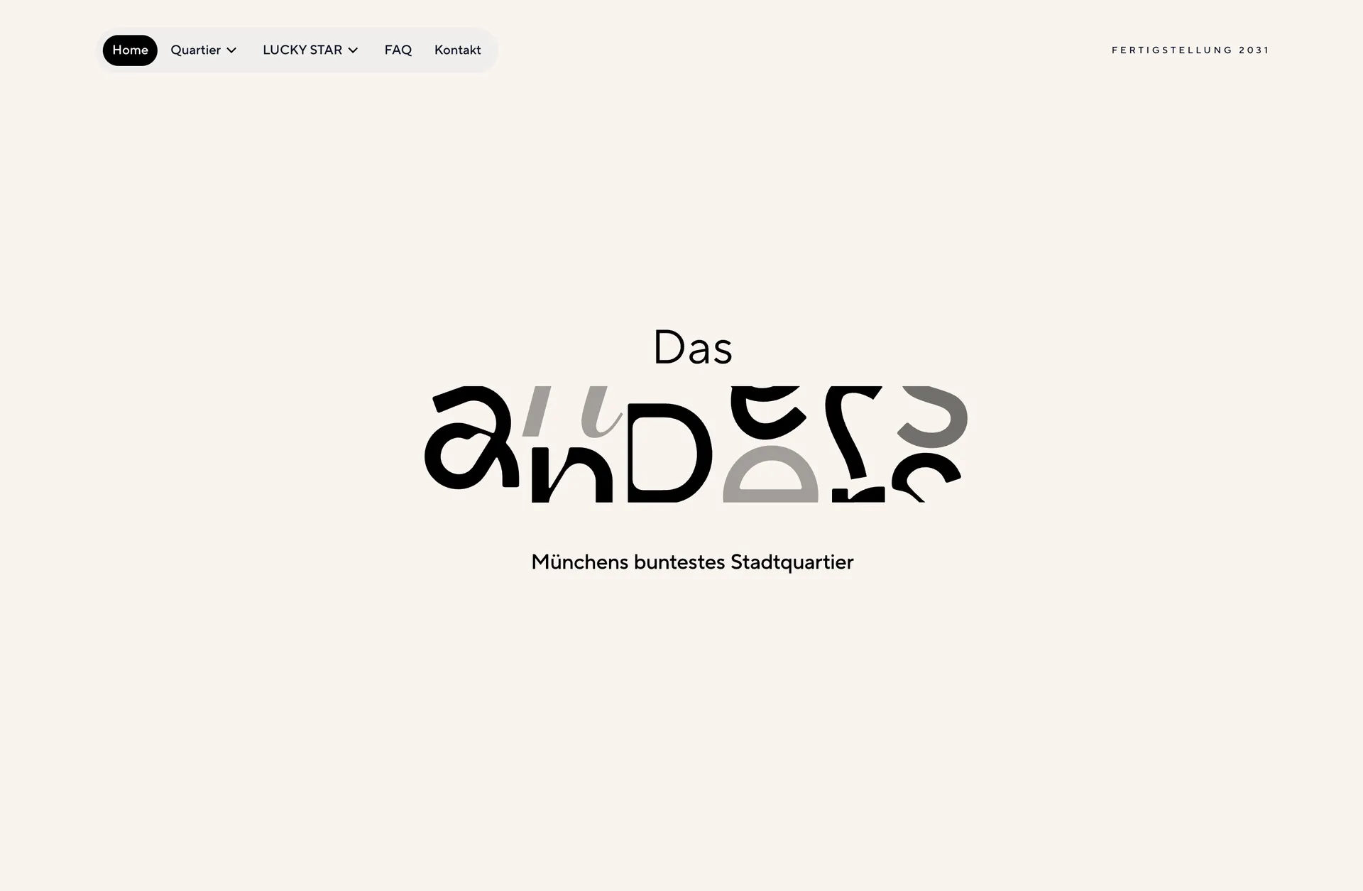 das-anders-quartier.de website screenshot